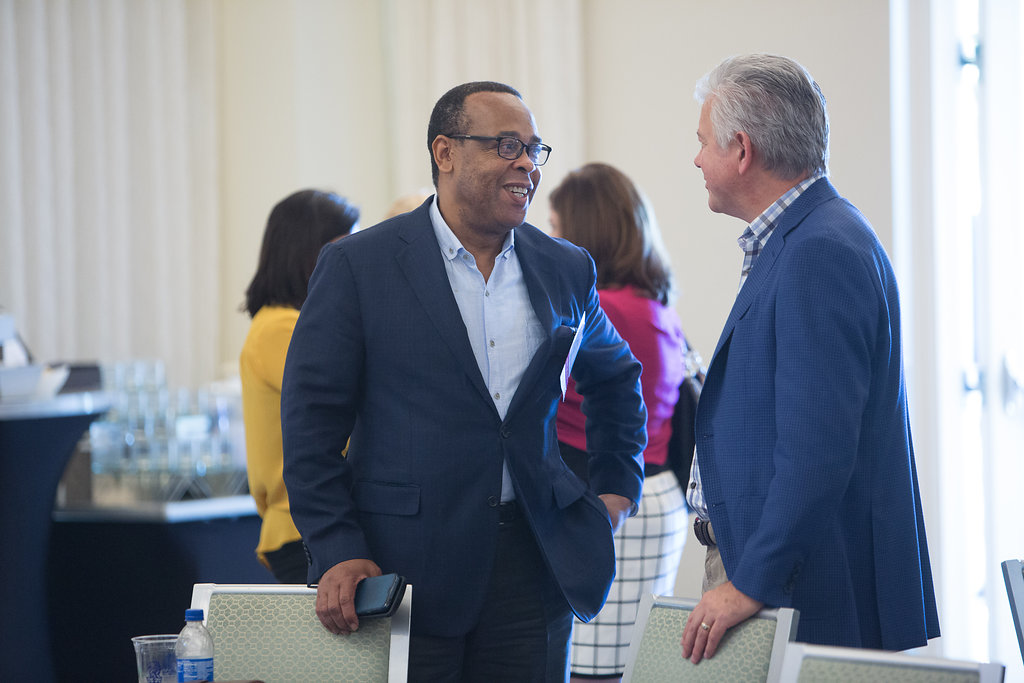 men talking networking business seminar event meeting ritz carlton laguna niguel