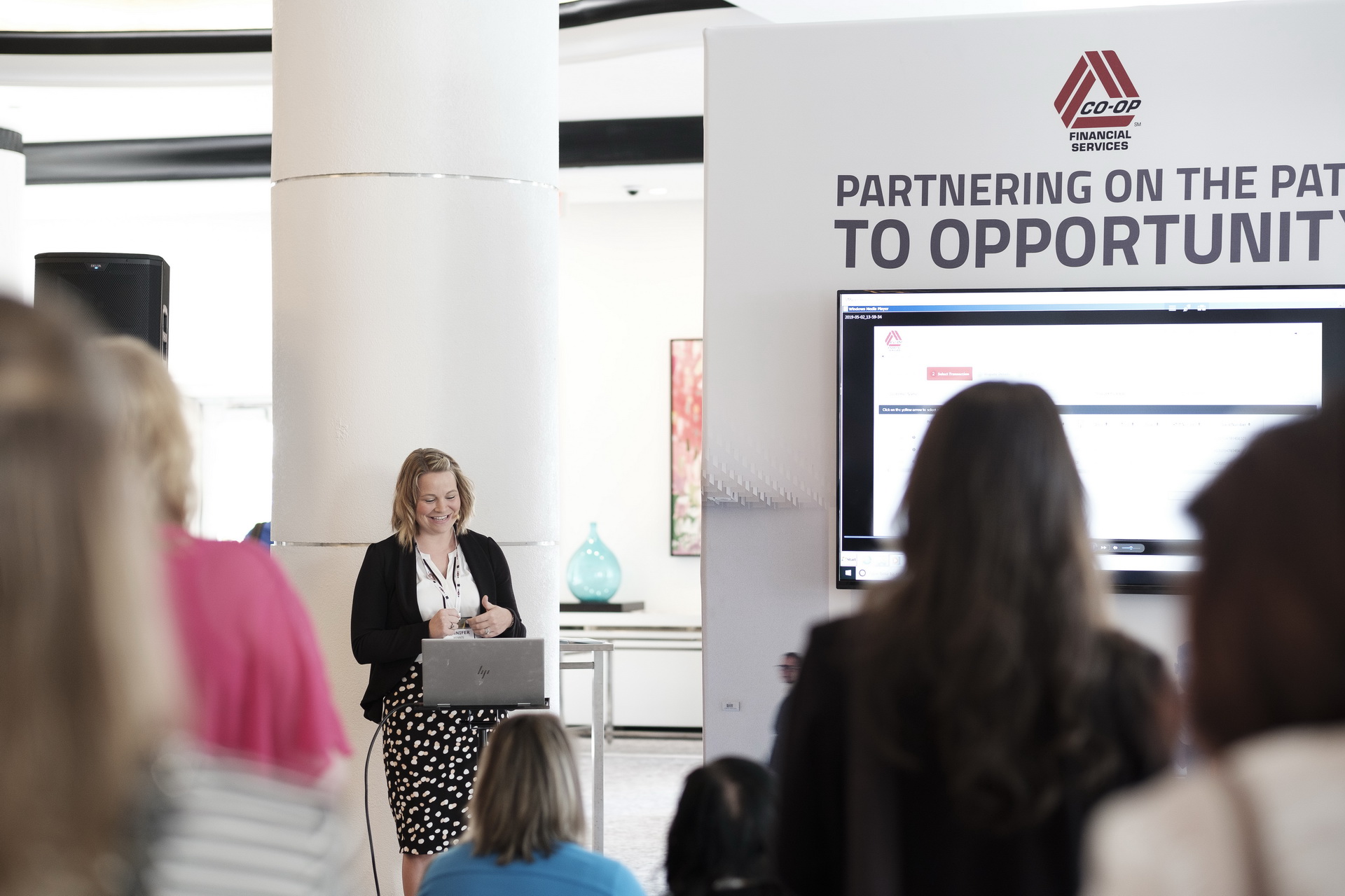 business speaker audience speakers on stage business corporate conference seminar