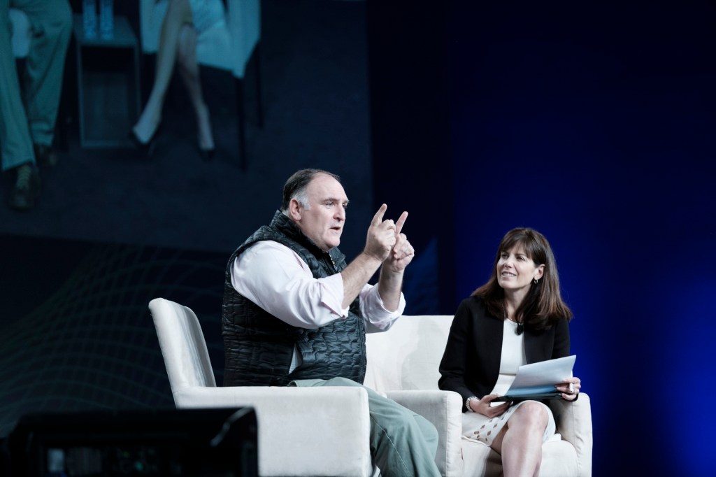 speaker onstage business conference miami beach lowes hotel