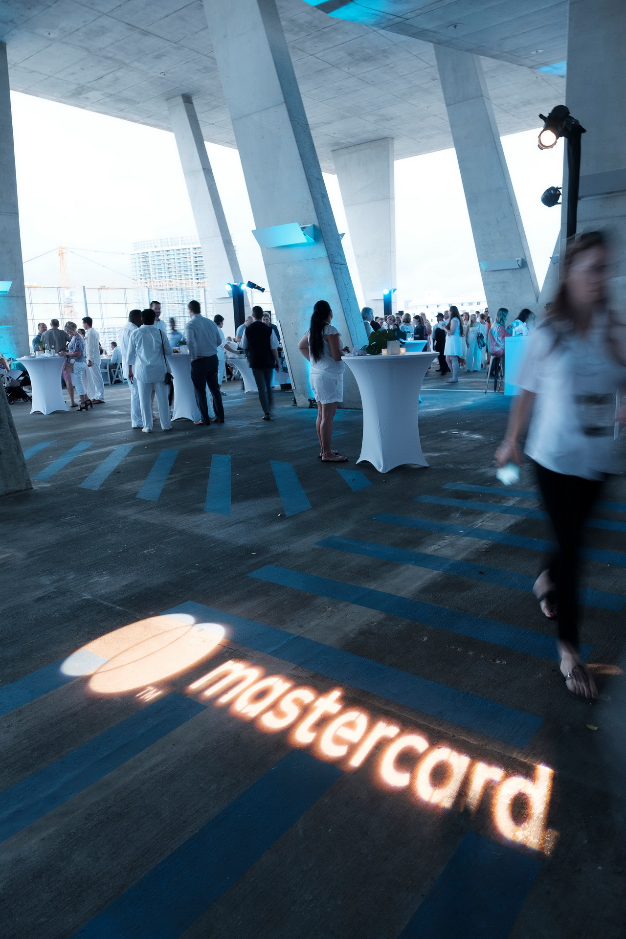 corporate mixer party miami view rooftop