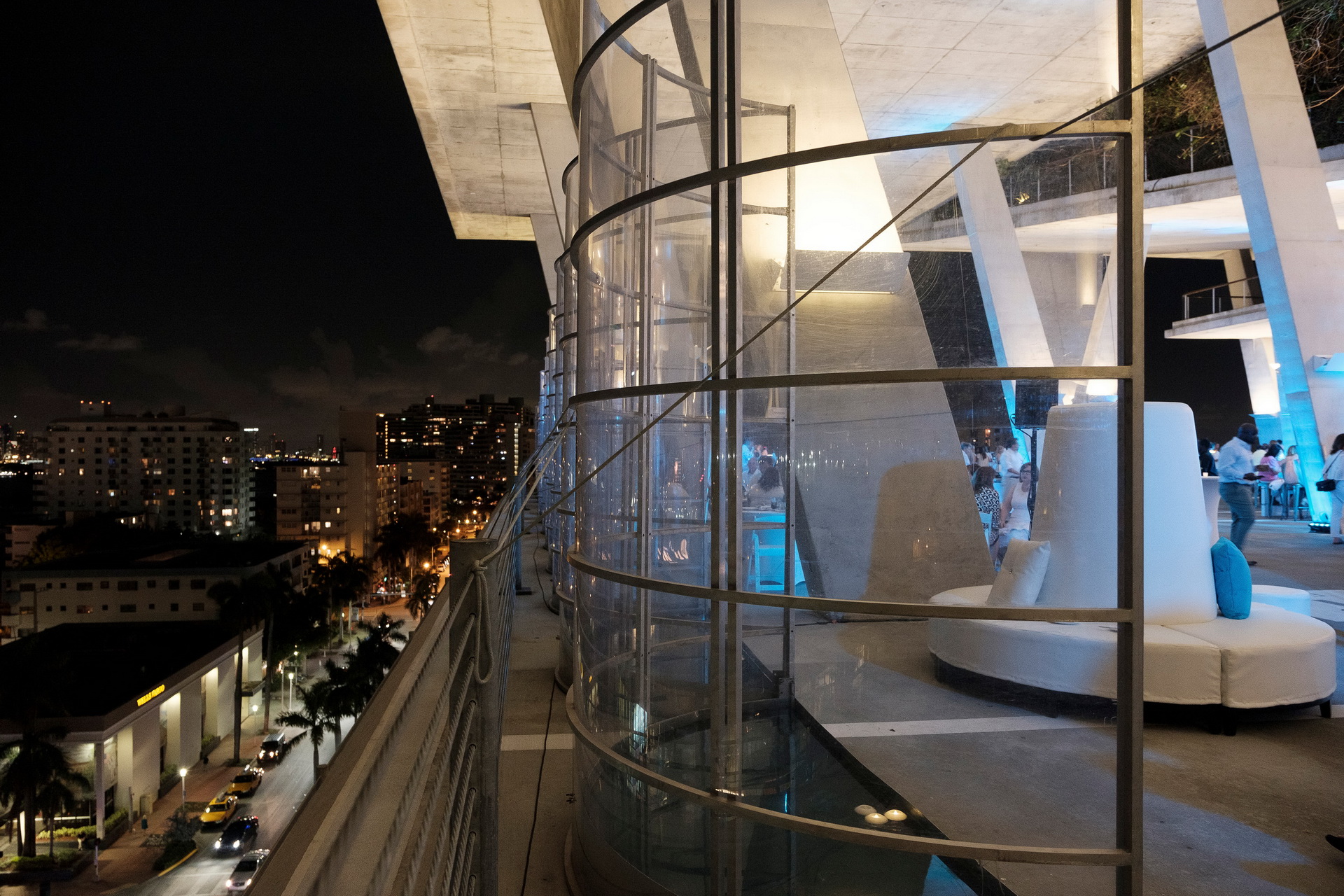 corporate mixer party miami view rooftop